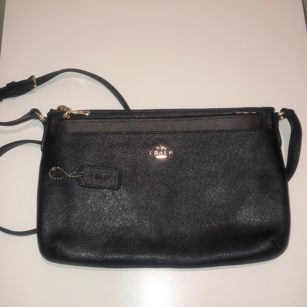 Coach purse wallet key chain set
